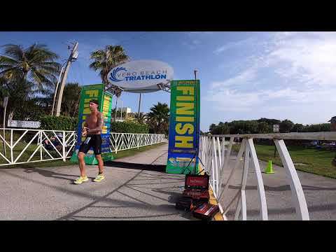 2022 Vero Beach Triathlon   Finish Video