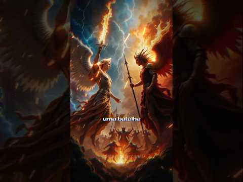 GUERRA NO CÉU: A Batalha de Miguel contra Lúcifer [HISTÓRIAS DA BÍBLIA]