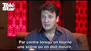 Interview de Nathan Fillion par T�l� Star (saison 6)