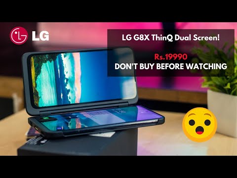 Cheapest Foldable Phone only in 19000 Rupees | LG G8x ThinQ Unboxing and Review | Dual Screen Phone