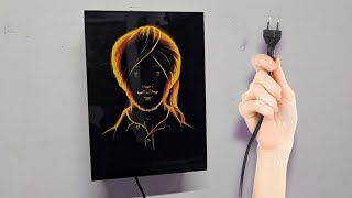 LED Wall Frame DIY