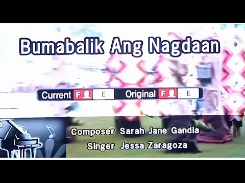 BUMABALIK ANG NAGDAAN Jessa Zaragosa 🎵Karaoke Version🎵
