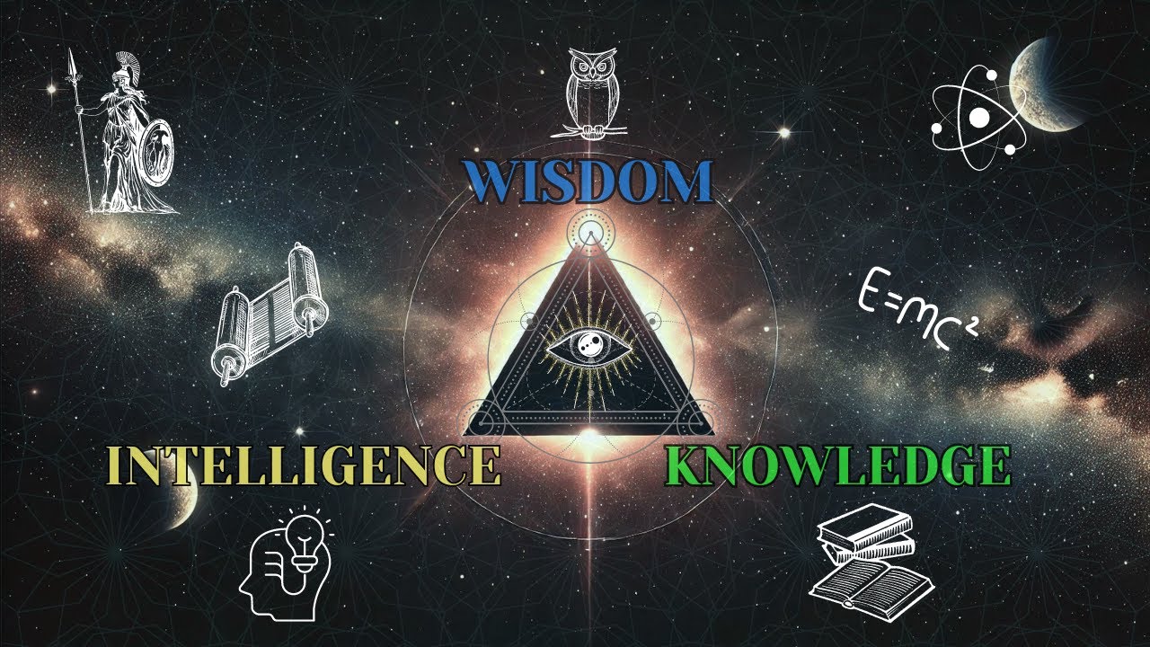 The DIFFERENCE between KNOWLEDGE INTELLIGENCE and WISDOM | How to IMPROVE each