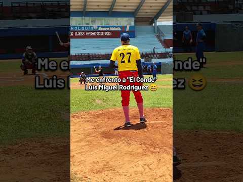 Periodista Vs. Pitcher Campeón Nacional 😬⚾ #beisbolcubano