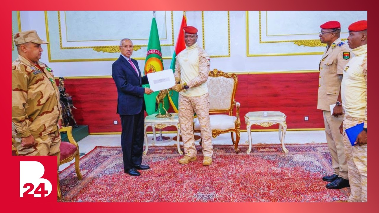 Coopération : Le Camarade Capitaine Ibrahim Traoré reçoit un émissaire du Président mauritanien