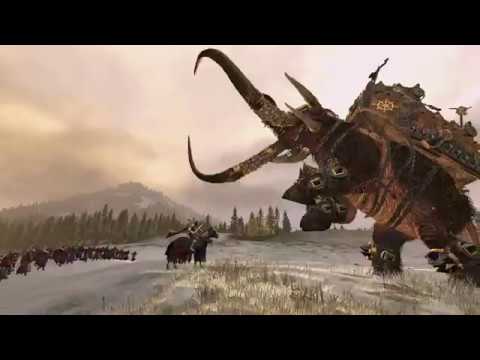 Total War Warhammer - Mammoth attacks
