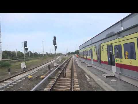 S-Bahn Berlin 2023 Linie S8 Führerstandsmitfahrt