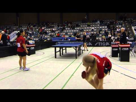 150510 DM 2015, Karoline Petersen / Alberte Holck Christensen - Sophie Walløe / Nicoline Koefoed