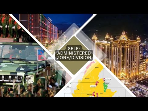 Self Administered Zone, Devision and Region in Myanmar