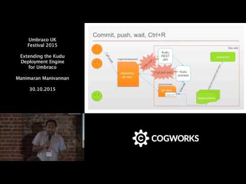 Umbraco UK Festival 2015 - Extending the Kudu Deployment Engine of Azure -  Manimaran Manivannan