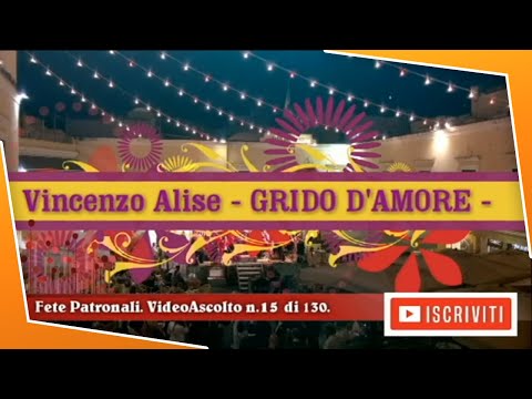 Grido D'Amore marcia sinfonica di Vincenzo Alise