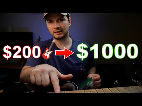How I upgraded a Cheap Fender Acoustic