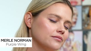 Merle Norman WINTER COLOR 2024 | GET THE LOOK PURPLE WINGED EYELINER