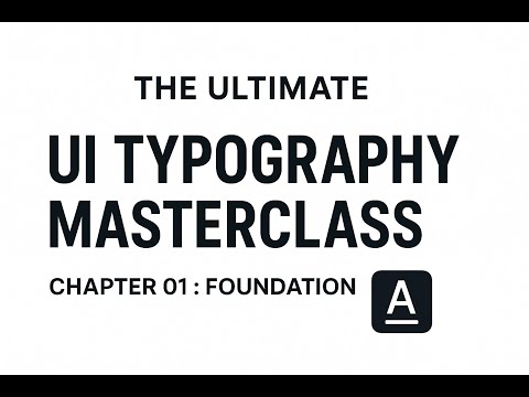 01  Why Typography Matters