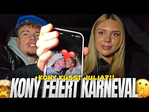 Kony hat Julia geküsst?!😱 | Kony zum Karneval bringen🔥 | Amalia Streamt