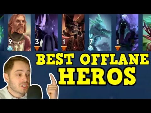 The Best Offlane Heroes in Dota 7.35b