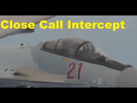 Russian Crazy Intercept of US Airforce jets