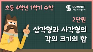 [4학년 1학기 수학]2단원_삼각형과 사각형의 각의 크기의 합