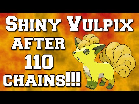 Live shiny Vulpix after 110 chains! [#80]
