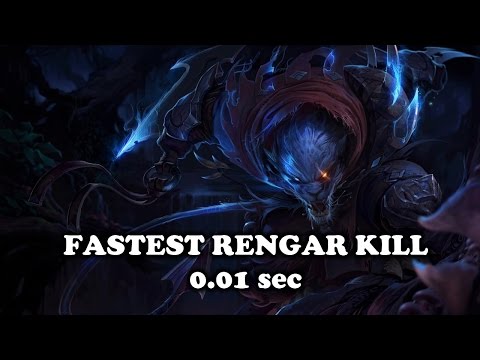 0.033 sec Rengar Kill by Stelar