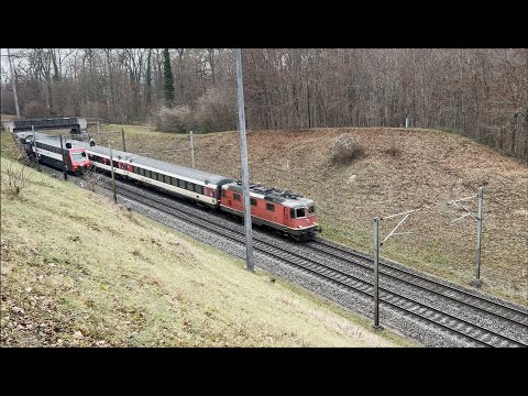 SBB S9 - Schaffhausen - Uster & IC Zürich HB - Stuttgart