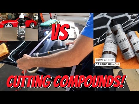 CARPRO Ultracut Extreme Cut Compound VS Sonax CutMax!! Heavyweight Matchup!!