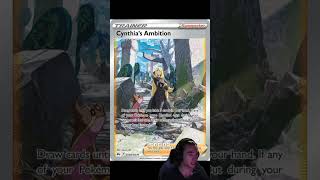 Underrated cards - Cynthia's Ambition from Crown Zenith #shorts #pokemon #pokemontcg #pokemoncards