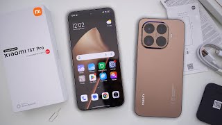 Xiaomi 15T Pro Unboxing, Hands-On & First Impressions! (Mocha Gold)