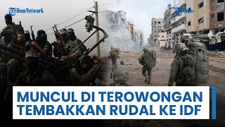 Hamas Muncul dari Terowongan & Langsung Tembakkan Rudal ke Pasukan Israel, Akibatkan Empat Terluka