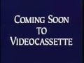 Coming Soon To Videocassette 1994 2000