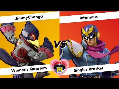 Central Colosseum 24 - Winner's Quarters - JimmyChanga (Falco) vs Infamous (Captain Falcon)