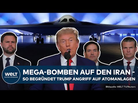 TRUMP: „Unsere Angriffe waren ein spektakulärer Erfolg - Keine Armee der Welt hätte das tun können“