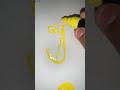 Drip Effect Letter J