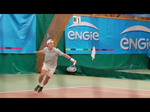 Tennis - Trophée de la Ville de Grenoble : Antoine Bellier vs Arthur Reymond (quart de finale)