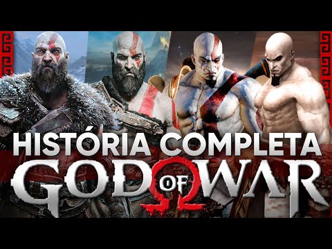 GOD OF WAR: A HISTÓRIA COMPLETA da FRANQUIA em 1 VÍDEO
