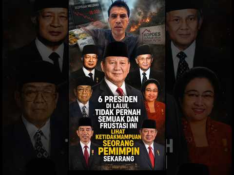 6 Presiden Dilalui , Baru Kali Ini Muak & Frustasi Lihat Pemimpin Dan Penjilatnya! #prabowo