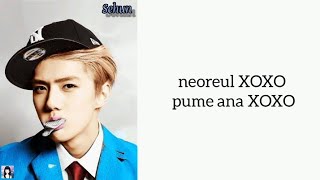 EXO-K - XOXO (Lyrics)