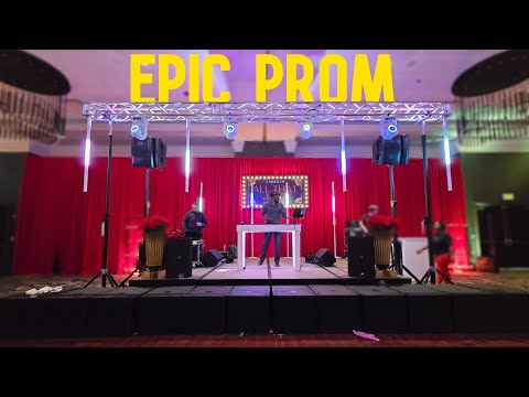 DJ Gig Log- Massive Prom (12 JBL VRX subwoofers | Truss Hang | Movers)