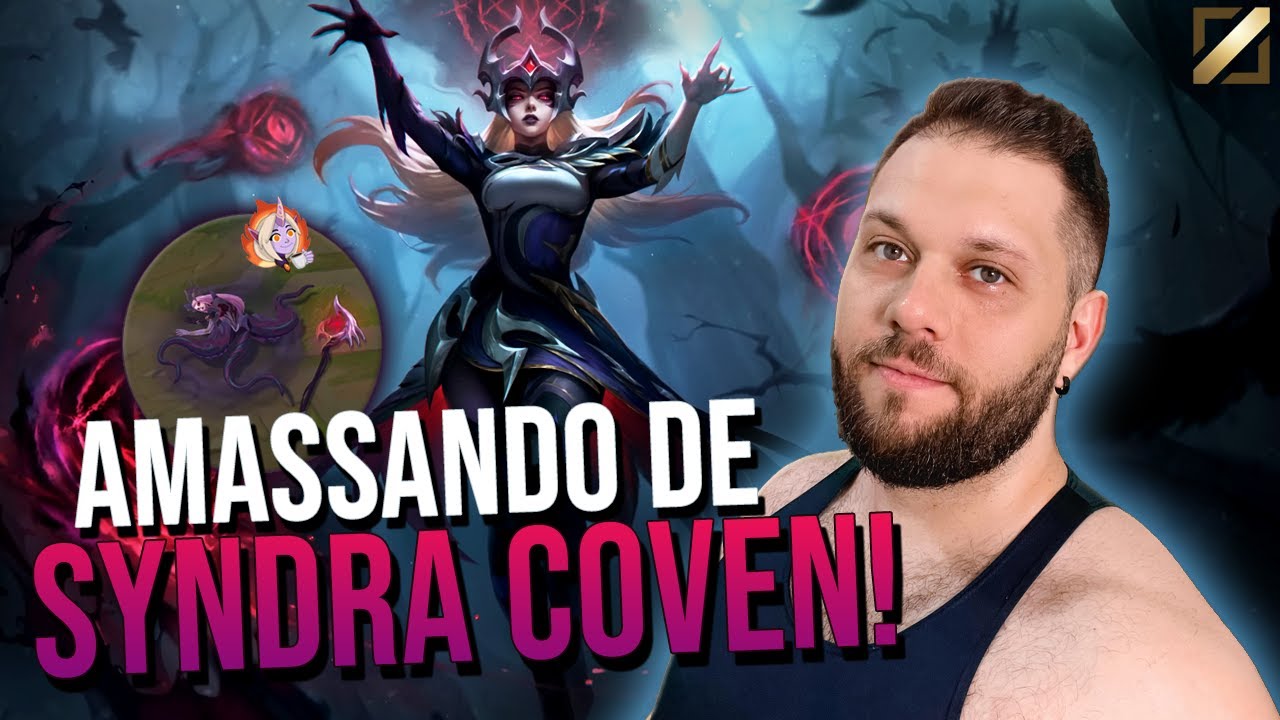 O COVEN TREME COM TANTO PODER IRRESTRITO! - SYNDRA GAMEPLAY | League of legends - Rafofael