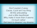 Leann Rimes - Trouble With Goodbye Lyrics