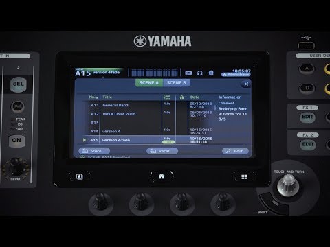 TF V4 Mute Groups and Scene Fades - Yamaha TF QuickTip ep53