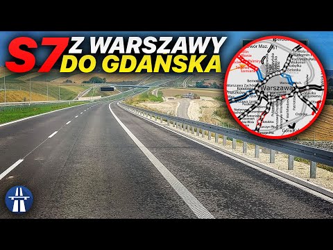 Discussion of the departure from Warsaw towards Gdańsk, i.e. the S7 expressway