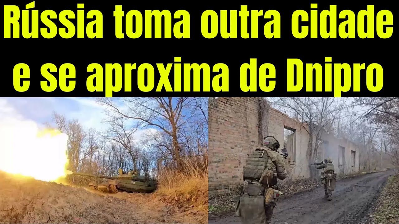 Rússia conquista nova cidade e se aproxima de Dnipropetrovsk | Zelensky versus Klitschko