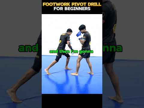 Footwork Pivot Drill For Beginners | Boxing & MMA