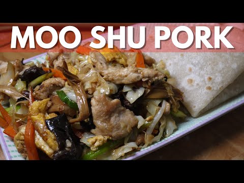 Mouth Watering MOO SHU PORK Stir Fry Recipe | Wally Cooks Everything