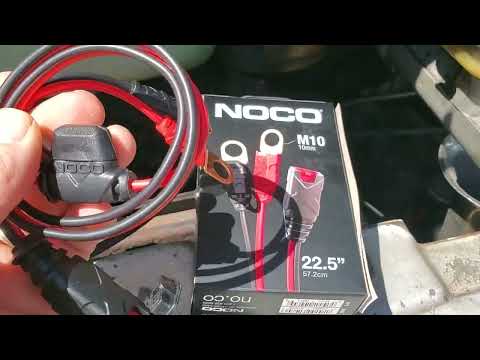 NOCO X-Connect to Eyelet - Easy install for battery charging!
