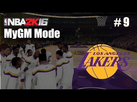 NBA 2K16 Lakers MyGM - New Years Day vs. 76ers! - Ep.9