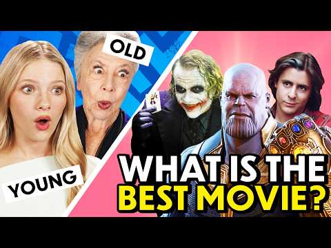 Young Vs. Old People Pick The Best Movie Ever!
