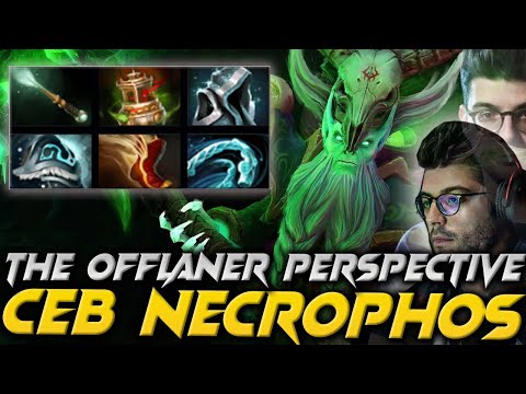 Crazy Play Ceb Necrophos The Offlaner - Dota 2 Pro Gameplay 7.35D #ceb #necrophos