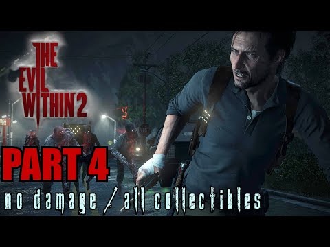The Evil Within 2 Walkthrough Part 4 - Resonances No Damage / All Collectibles